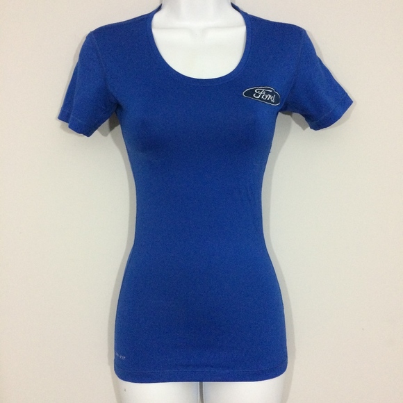Nike Tops - Nike Pro Dri Fit Womens XS Embroidered Ford Logo